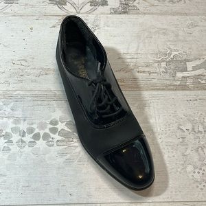 4/$25 ONE Barclay Men’s Black Dress Shoe Amputee Size 10 Right Shoe